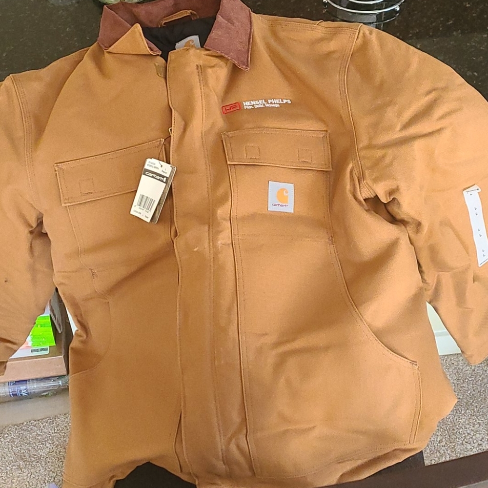 Large Carhartt Jacket with small embroidery